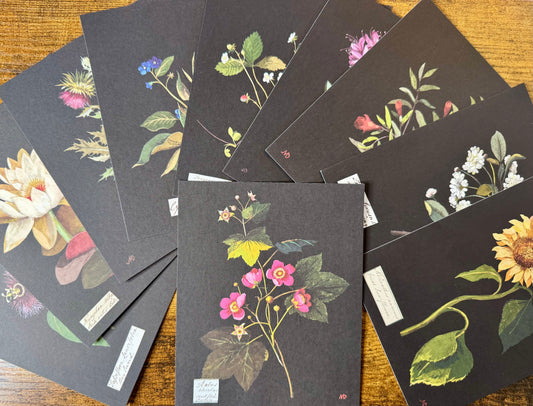 Floral Handwritten Card