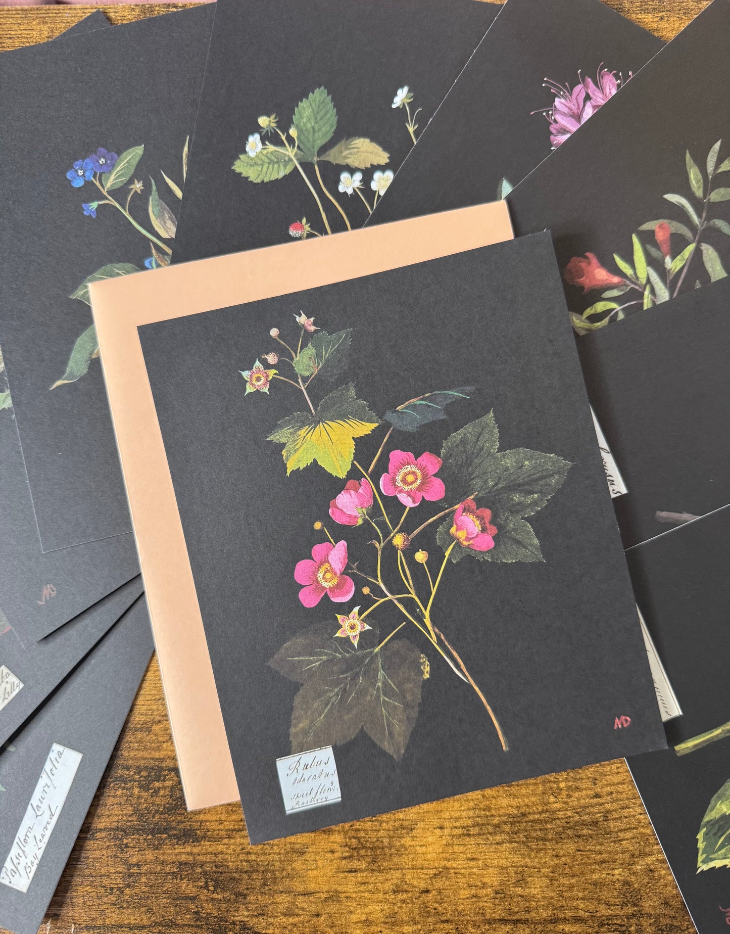 Floral Handwritten Card