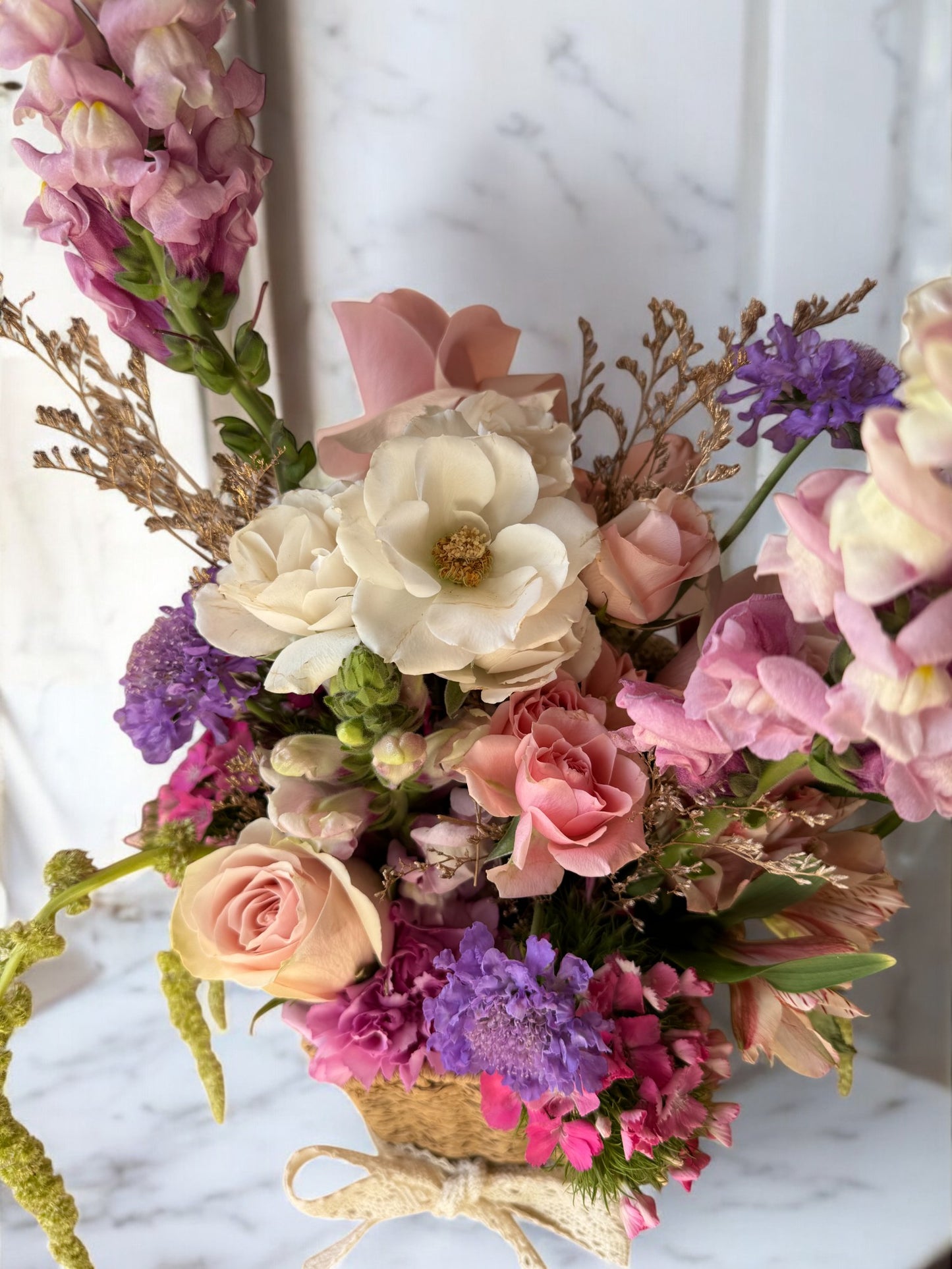 Scalloped Bloom Basket