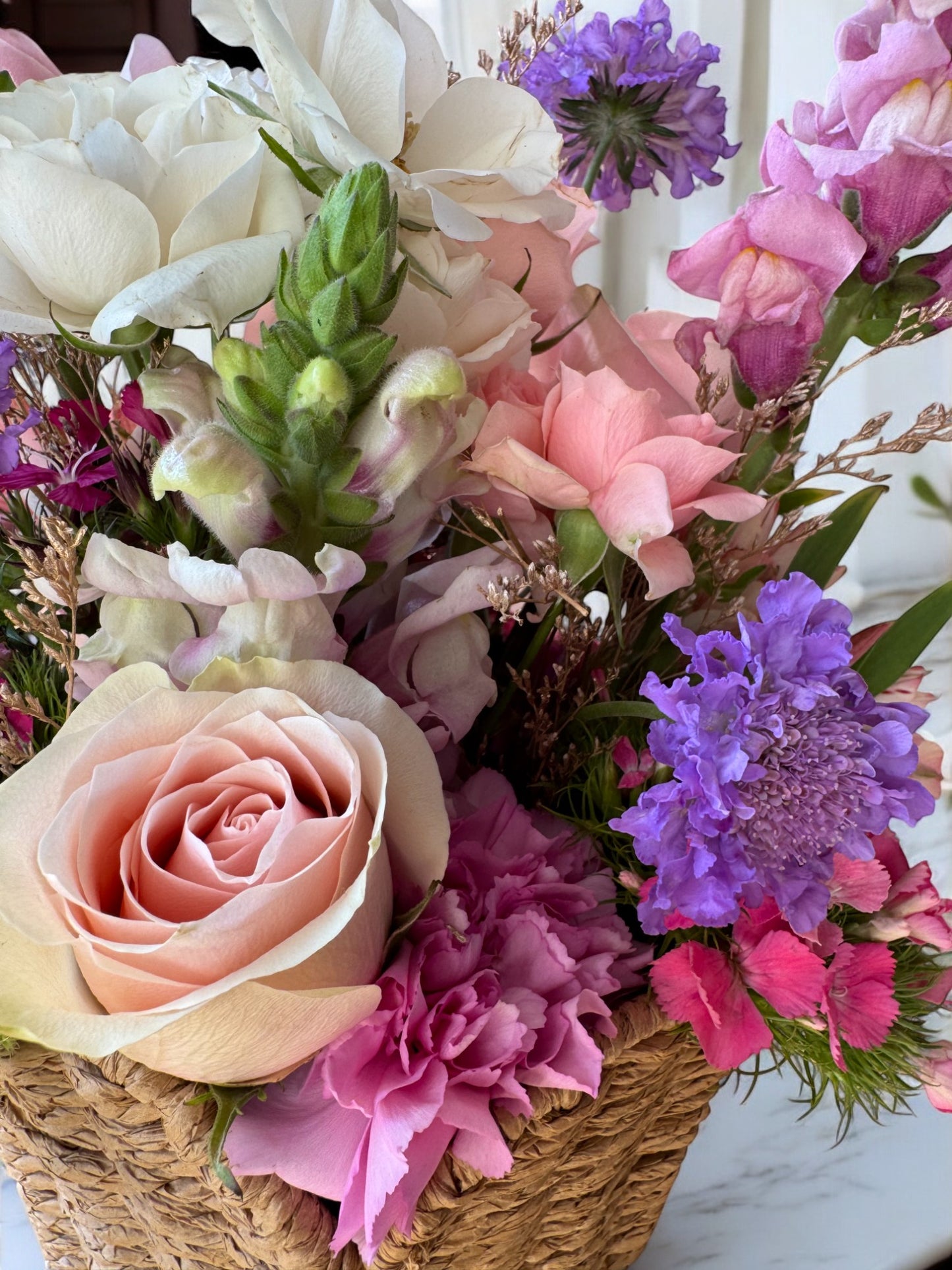 Scalloped Bloom Basket