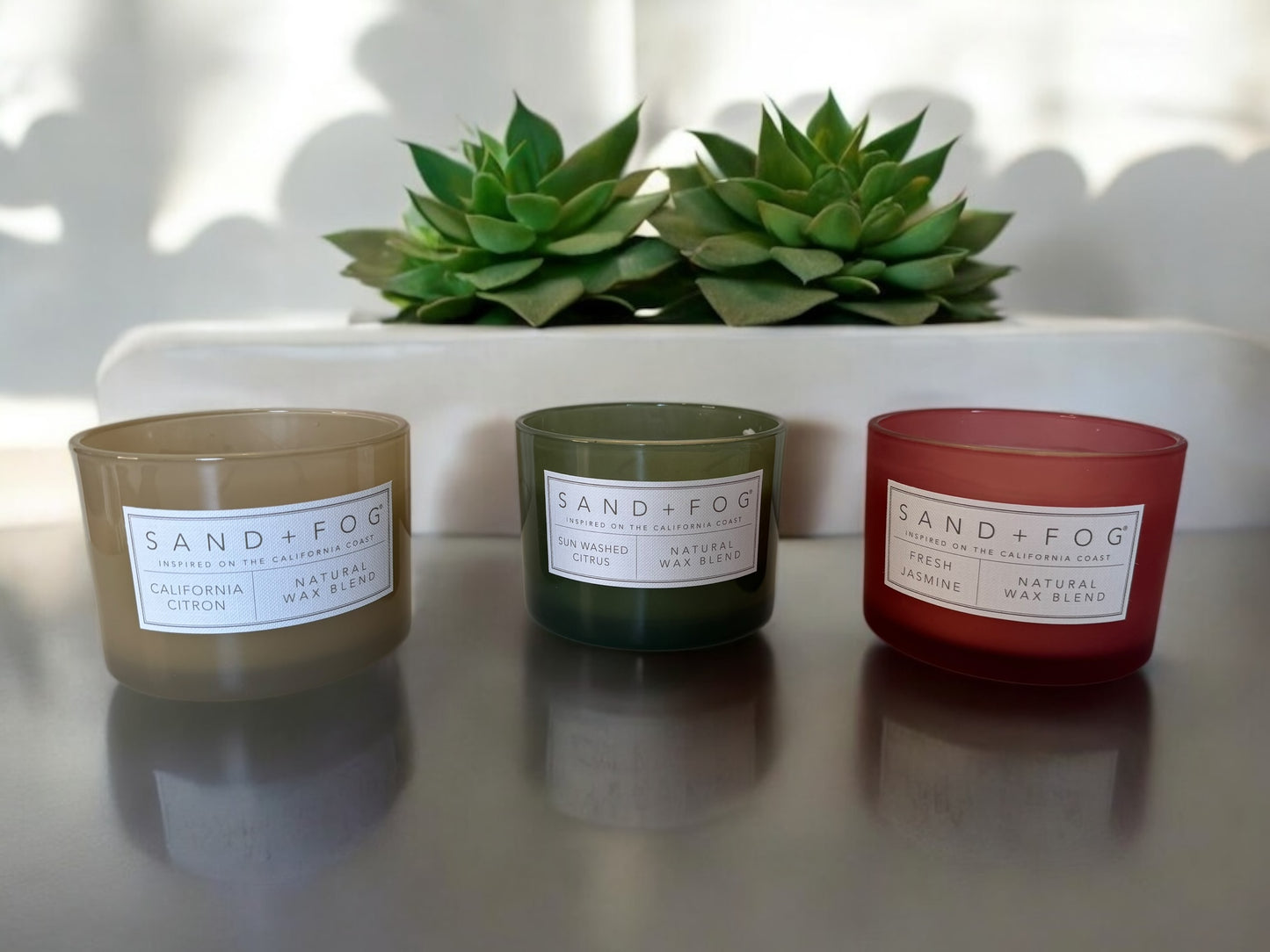 California Inspired Natural Wax Blend Candle